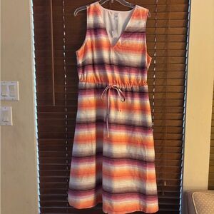 GAP Multicolor Striped Dress